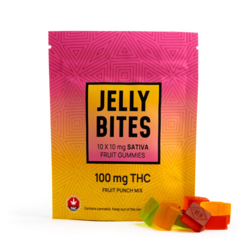 100mg thc sativa jelly bites twisted extracts