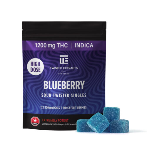 twisted extracts 1200mg thc sour blueberry