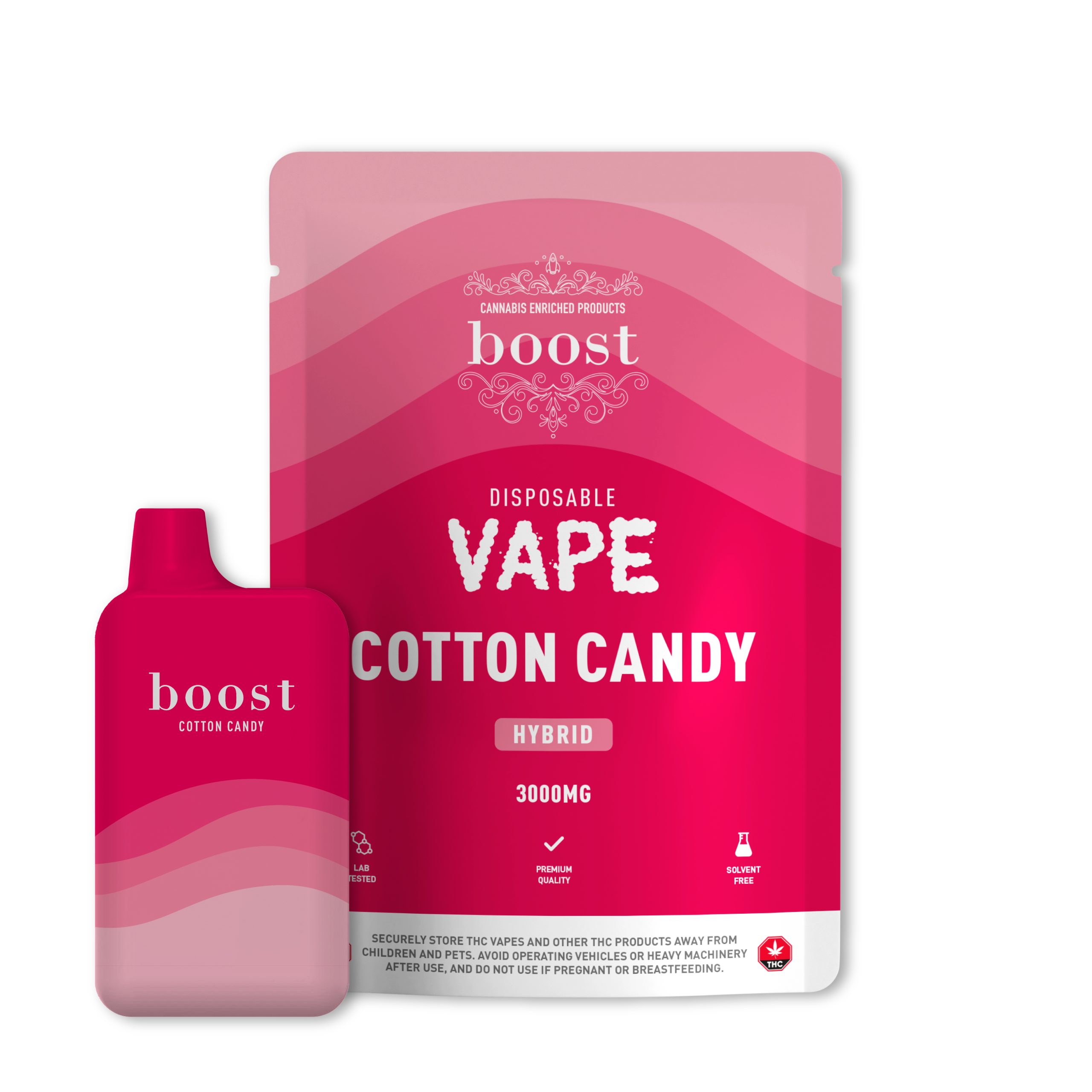 Boost cotton candy 3 grams