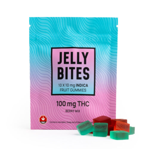 100mg thc indica jelly bites twisted extracts