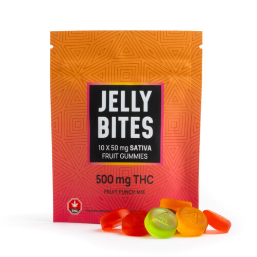 500mg thc sativa jelly bites twisted extracts